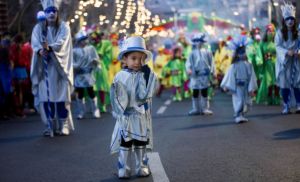 Desfile de Carnaval en Toledo, en 2019.