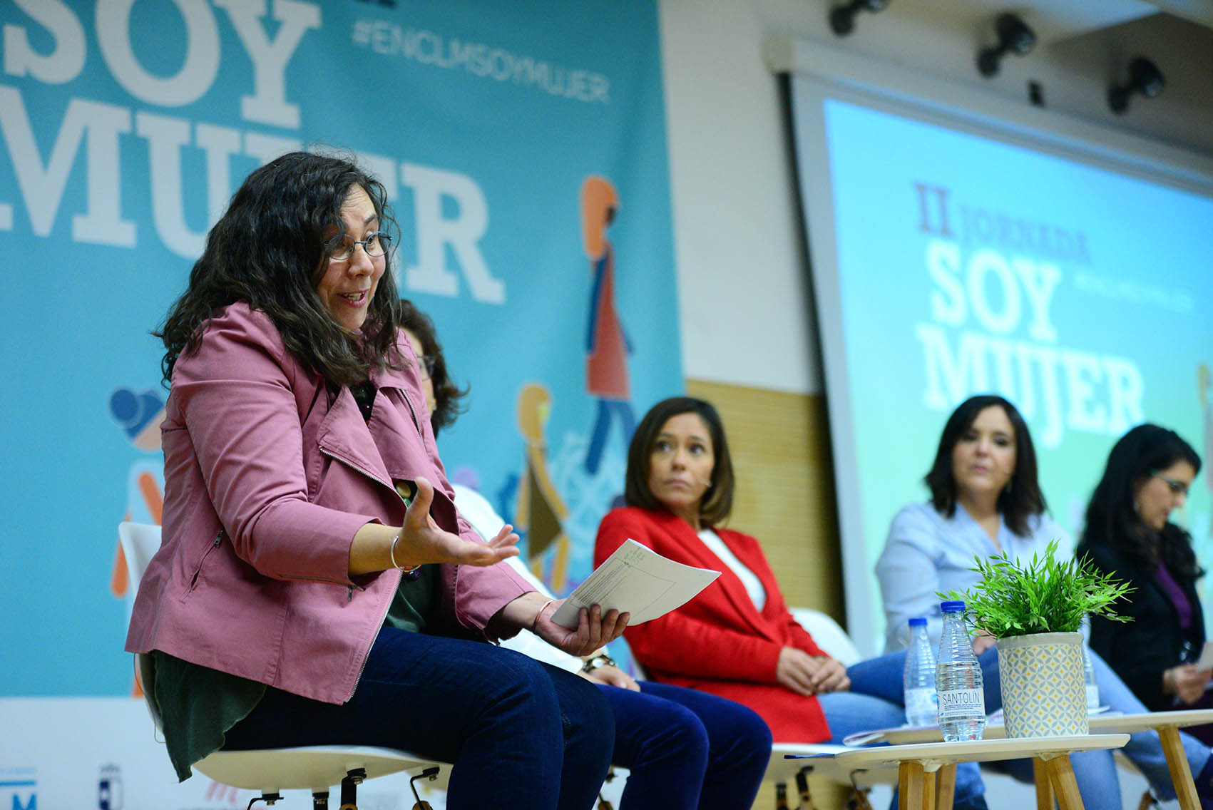 Rocío Aránzazu Baquero, en la II Jornada "Soy Mujer"