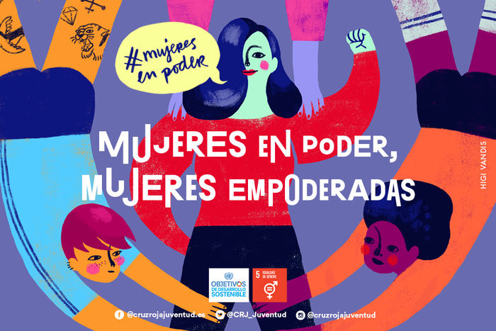 "Mujeres en poder, mujeres empoderadas".