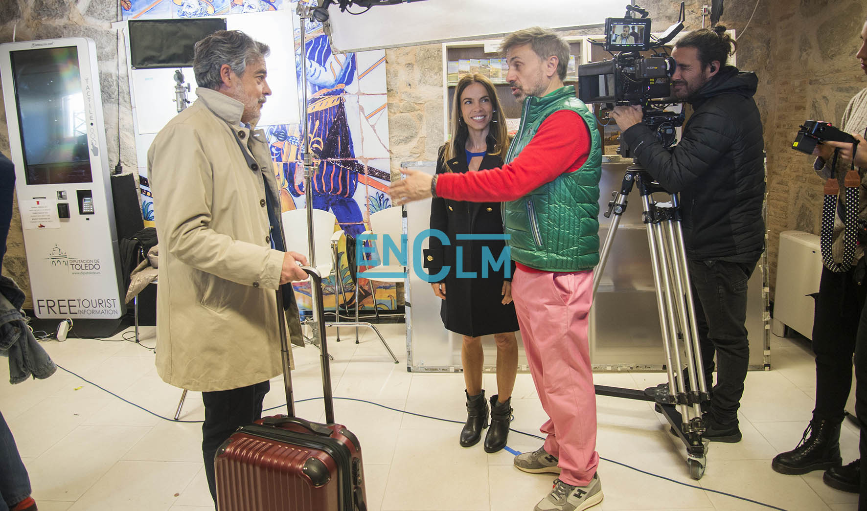 Imagen del rodaje de la película "La Suit Nupcial" en Toledo.