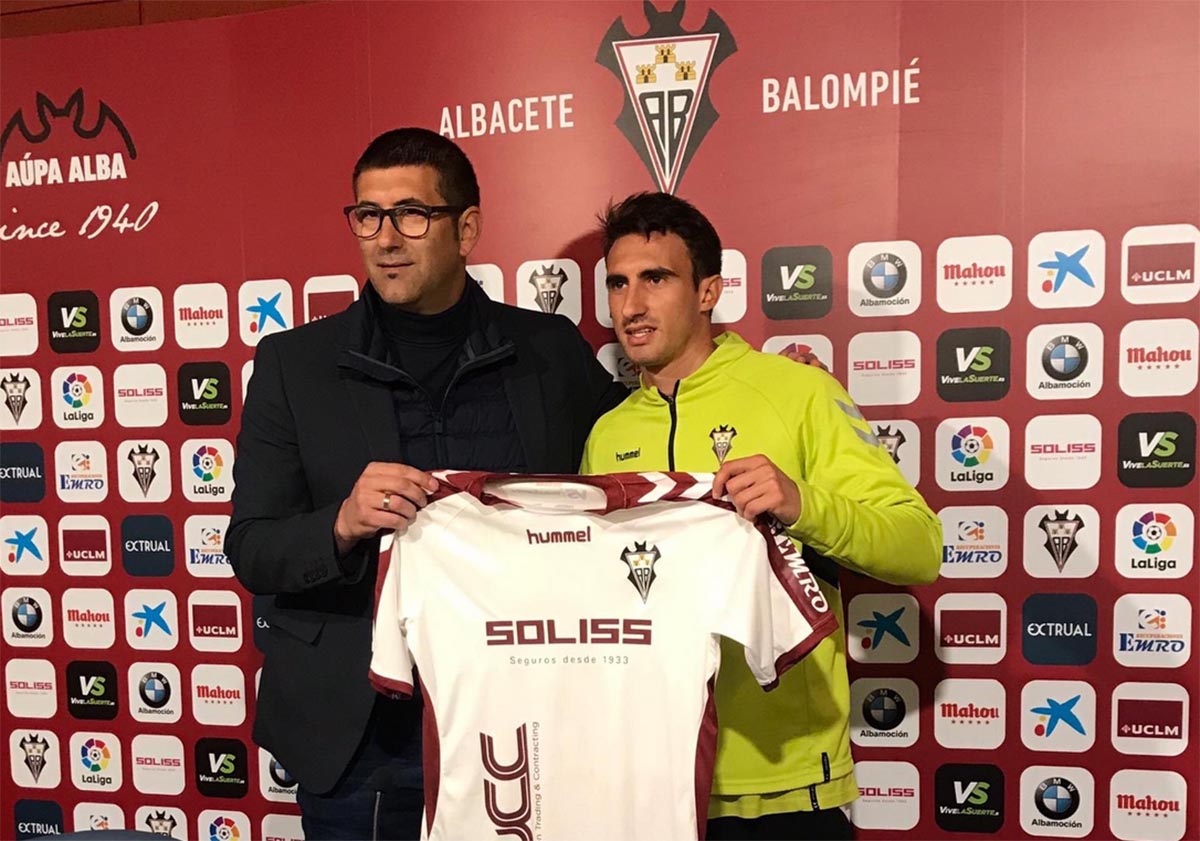 Boselli, junto a Mauro Pérez, director deportivo