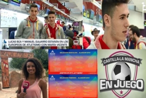 Lucas Búa y Manuel Guijarro, en semifinales del Europeo