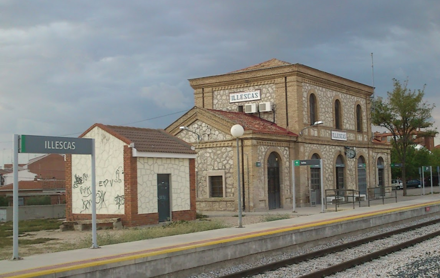 El accidente se ha producido a apenas 300 metros de la estación de tren de Illescas.
