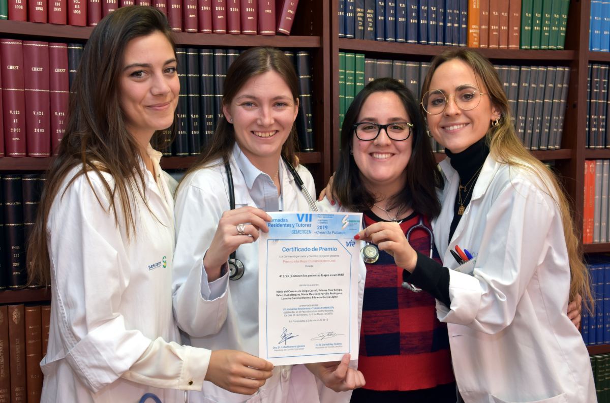 atención primaria Cuatro de las médicas que han participado en el estudio.