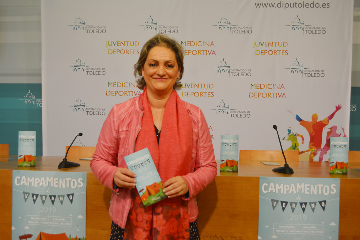 María Ángeles García, vicepresidenta de Educación, Cultura, Turismo y Deportes de la Diputación de Toledo.
