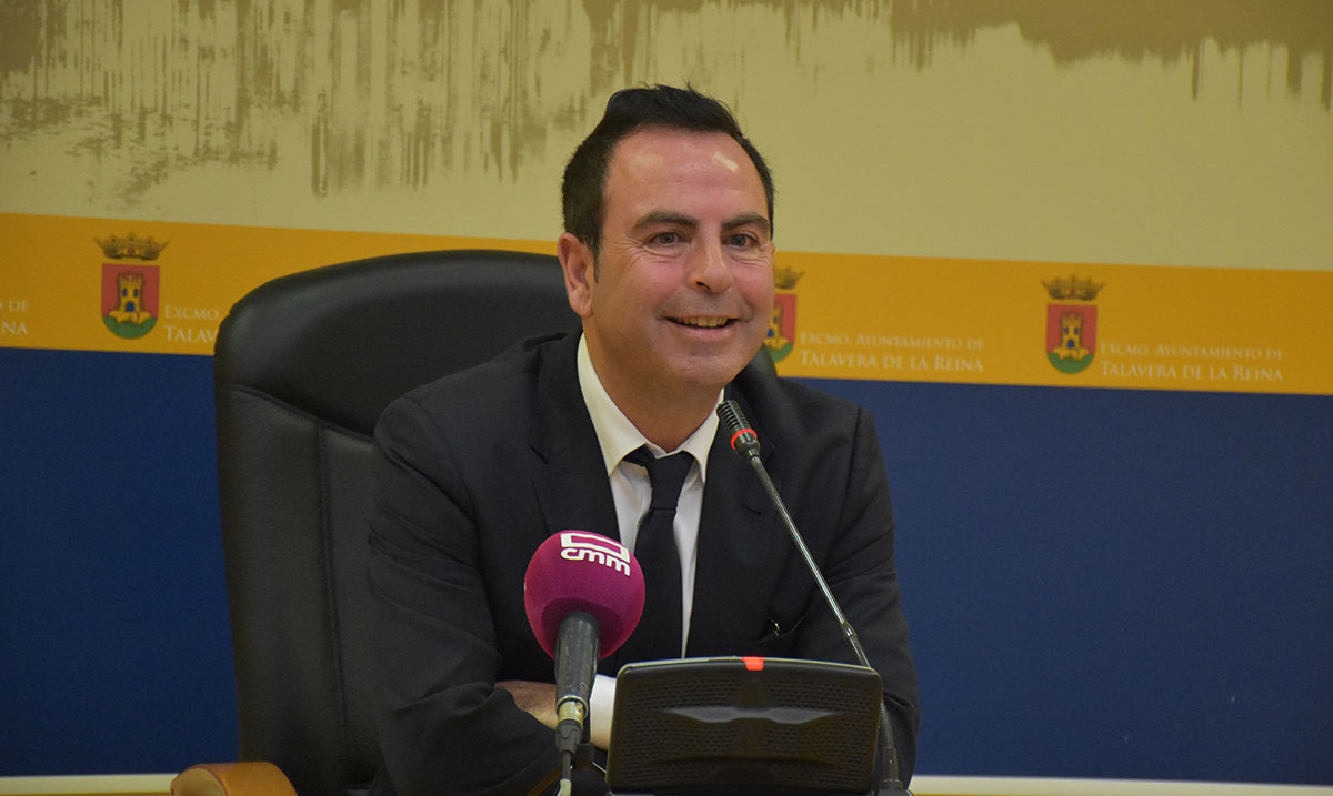 José Gutiérrez, en una imagen de la pasada legislatura, cuando era portavoz del PSOE en el Ayuntamiento de Talavera.