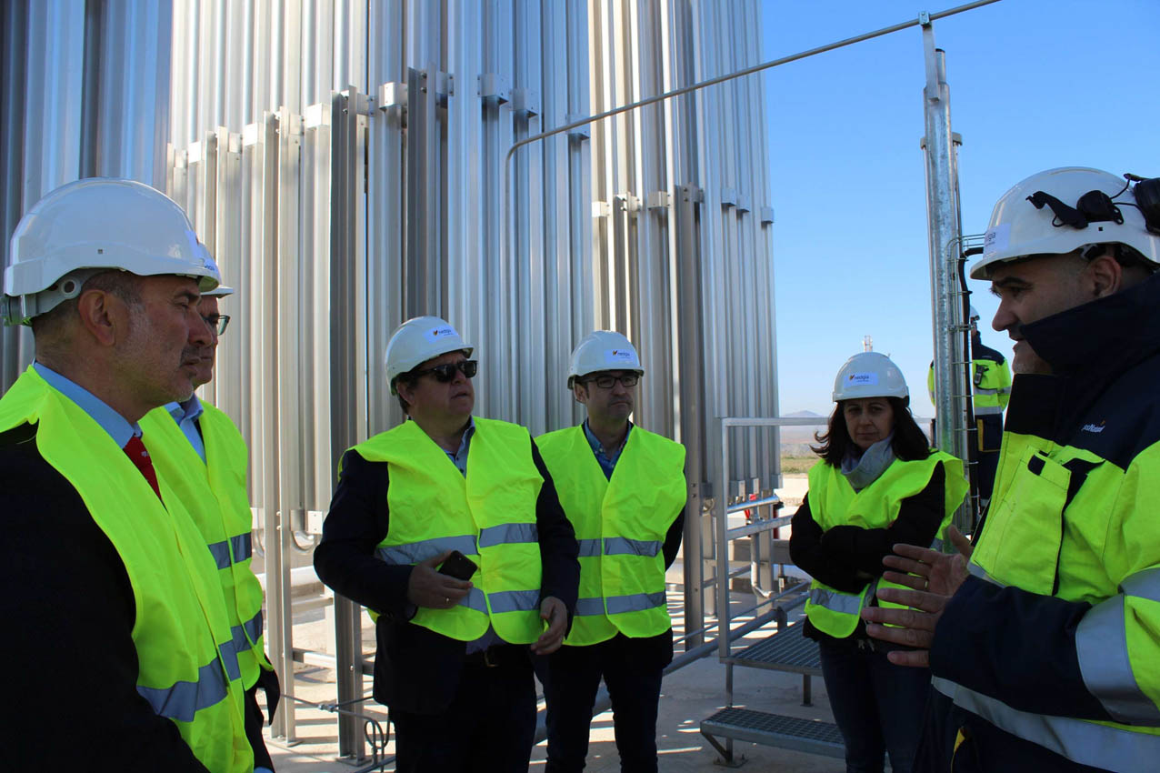 gas natural Visita a la nueva planta en Argés.
