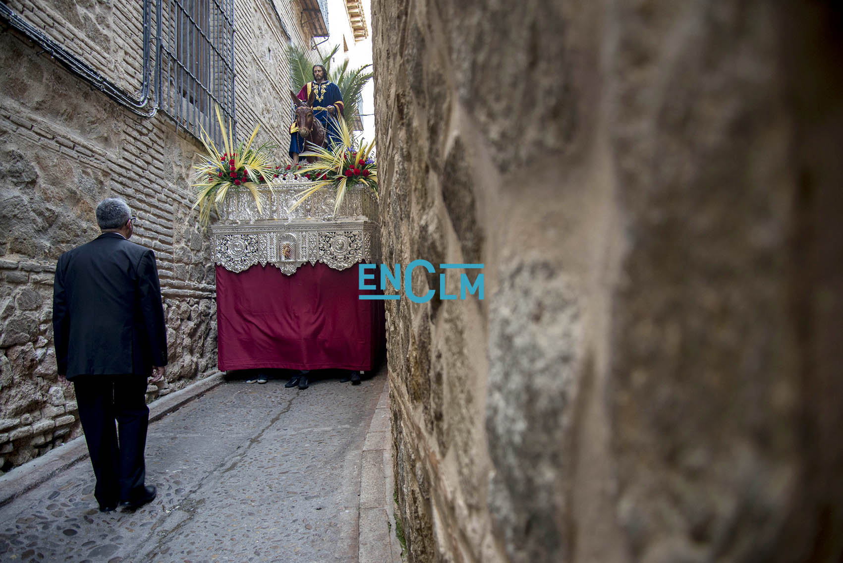 Algunas calles del casco histórico sufrirán cortes, como es lógico, por las procesiones.