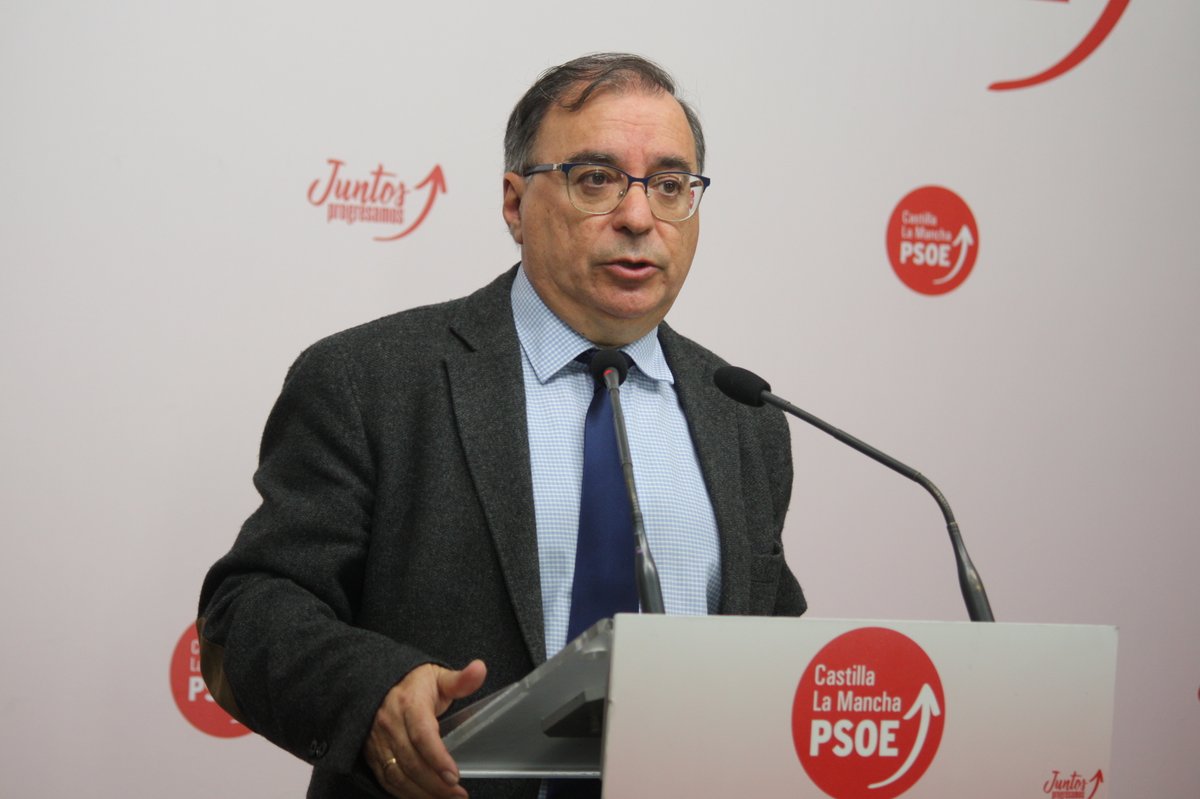 El diputado del PSOE en las Cortes de CLM, Fernando Mora.