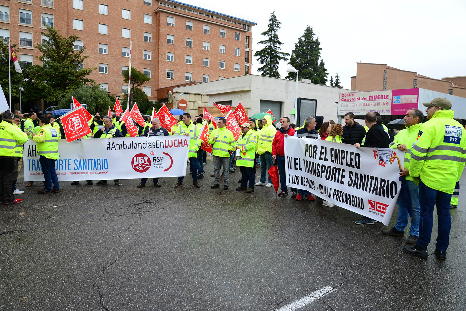 No habrá huelga de transporte sanitario