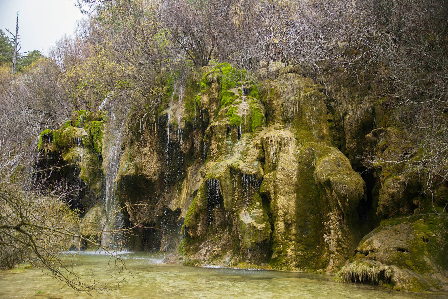 Nacimiento del Río Cuervo, en Vega del Codorno (Cuenca).