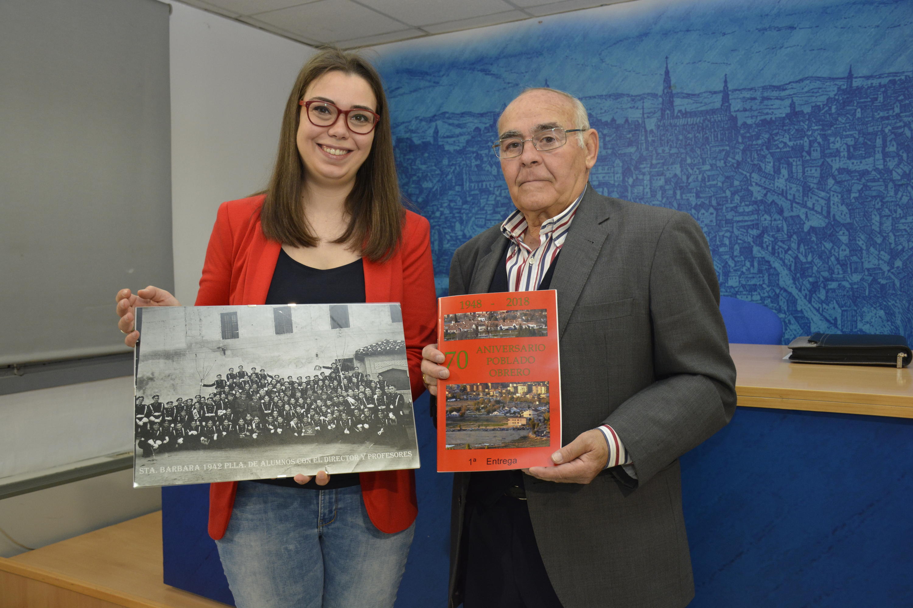 Presentación de la exposición fotográfica de la Fábrica de Armas.