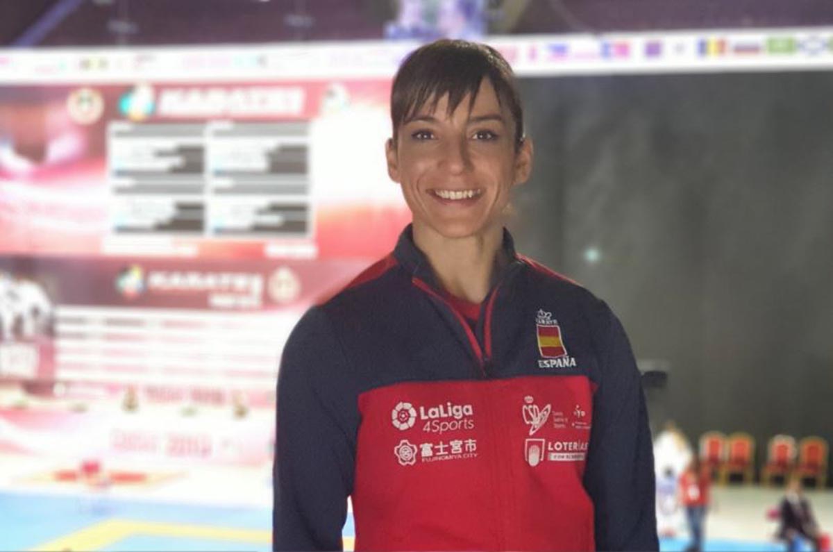 Sandra Sánchez, medalla de plata en la Premier League de Rabat