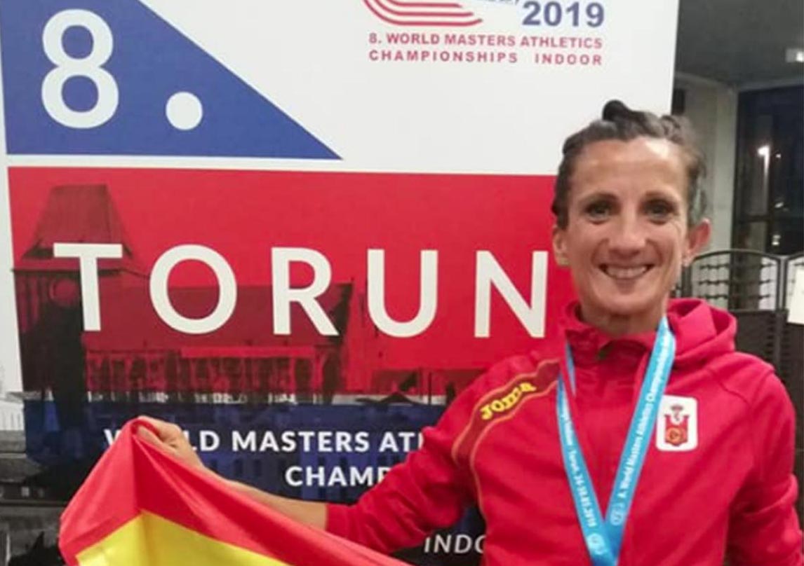 María José de Toro, tres medallas en el Mundial Máster
