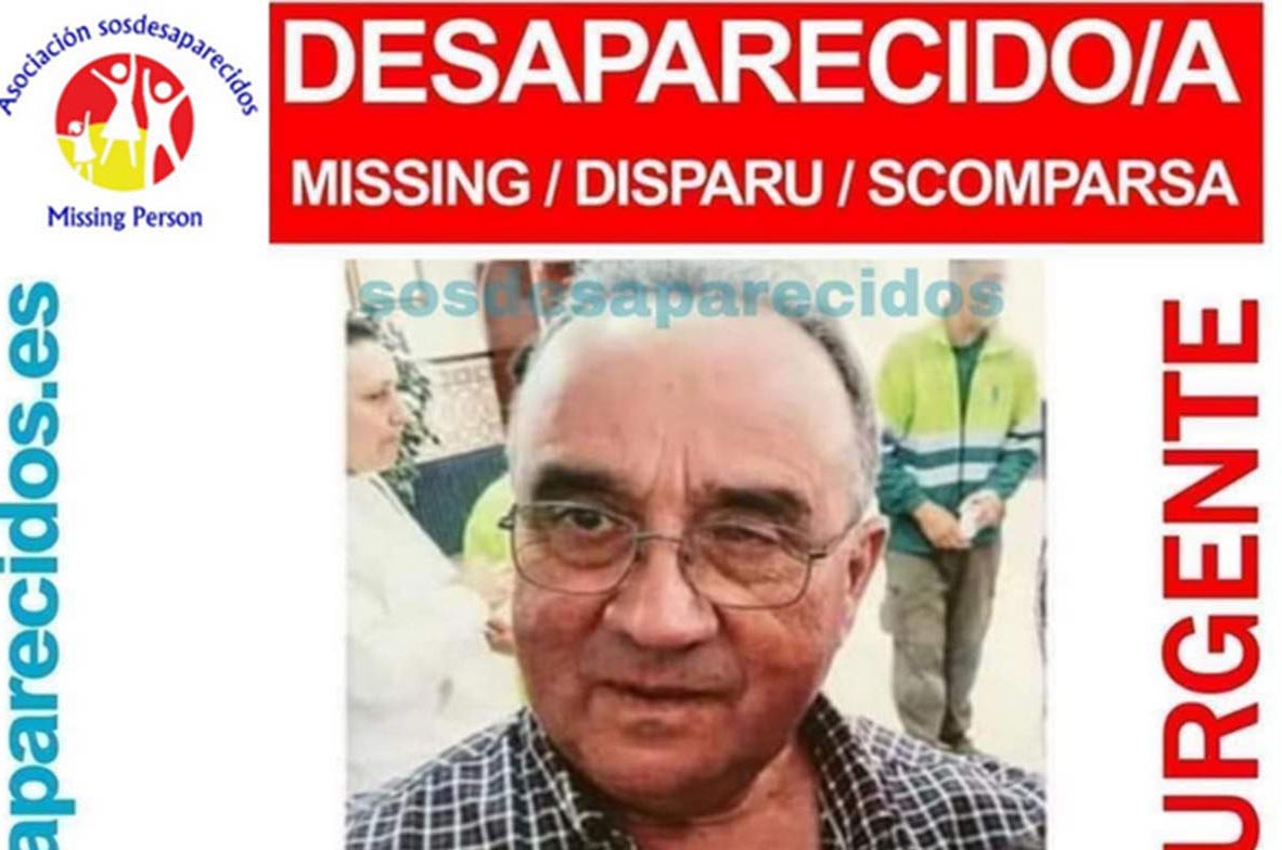 Foto del desaparecido en Casarrubios