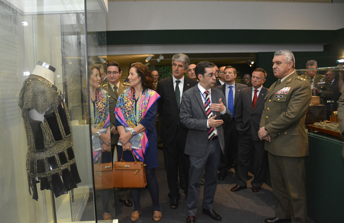 Inauguración de la exposición.