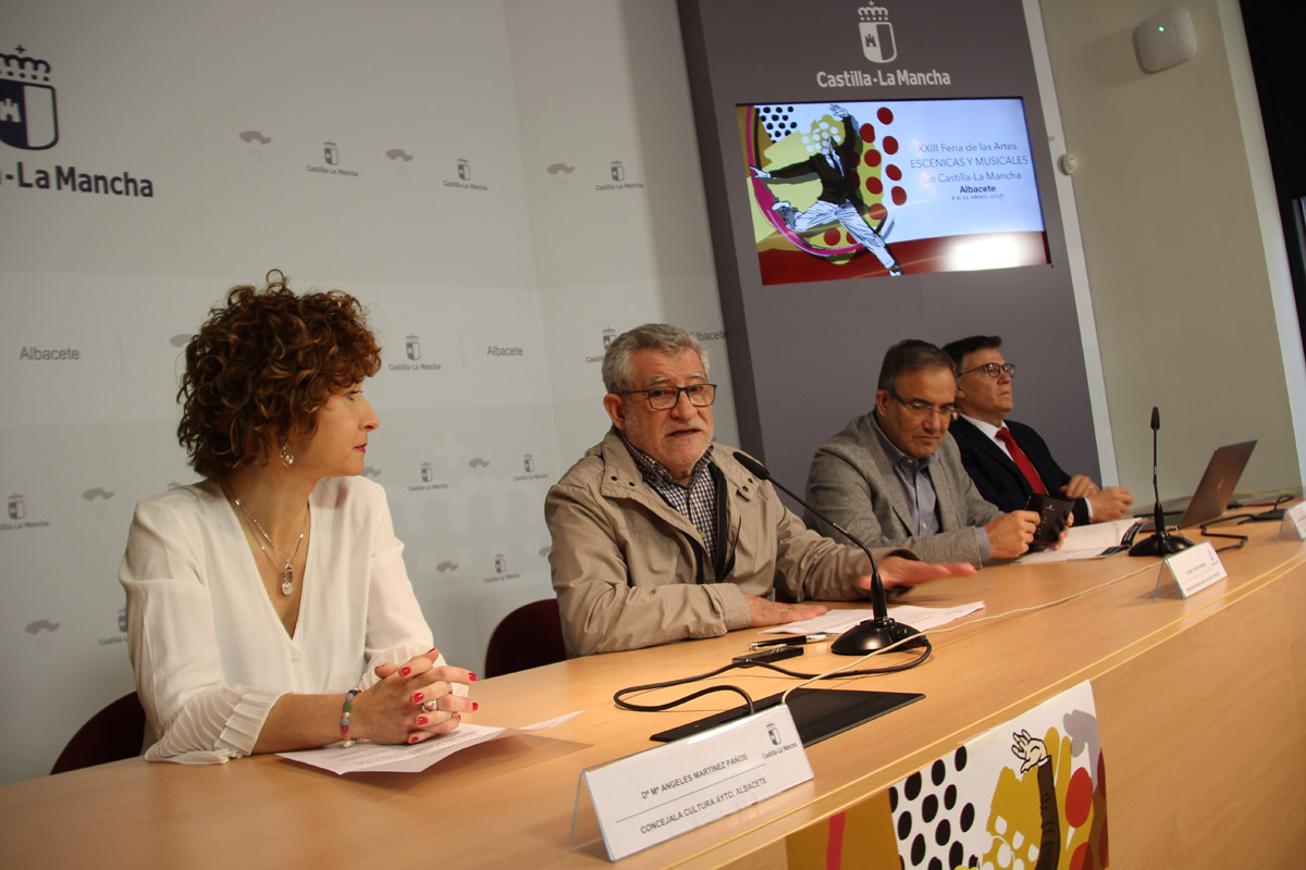 Presentación de la XXIII edición de la Feria de Artes Escénicas de Castilla-La Mancha.