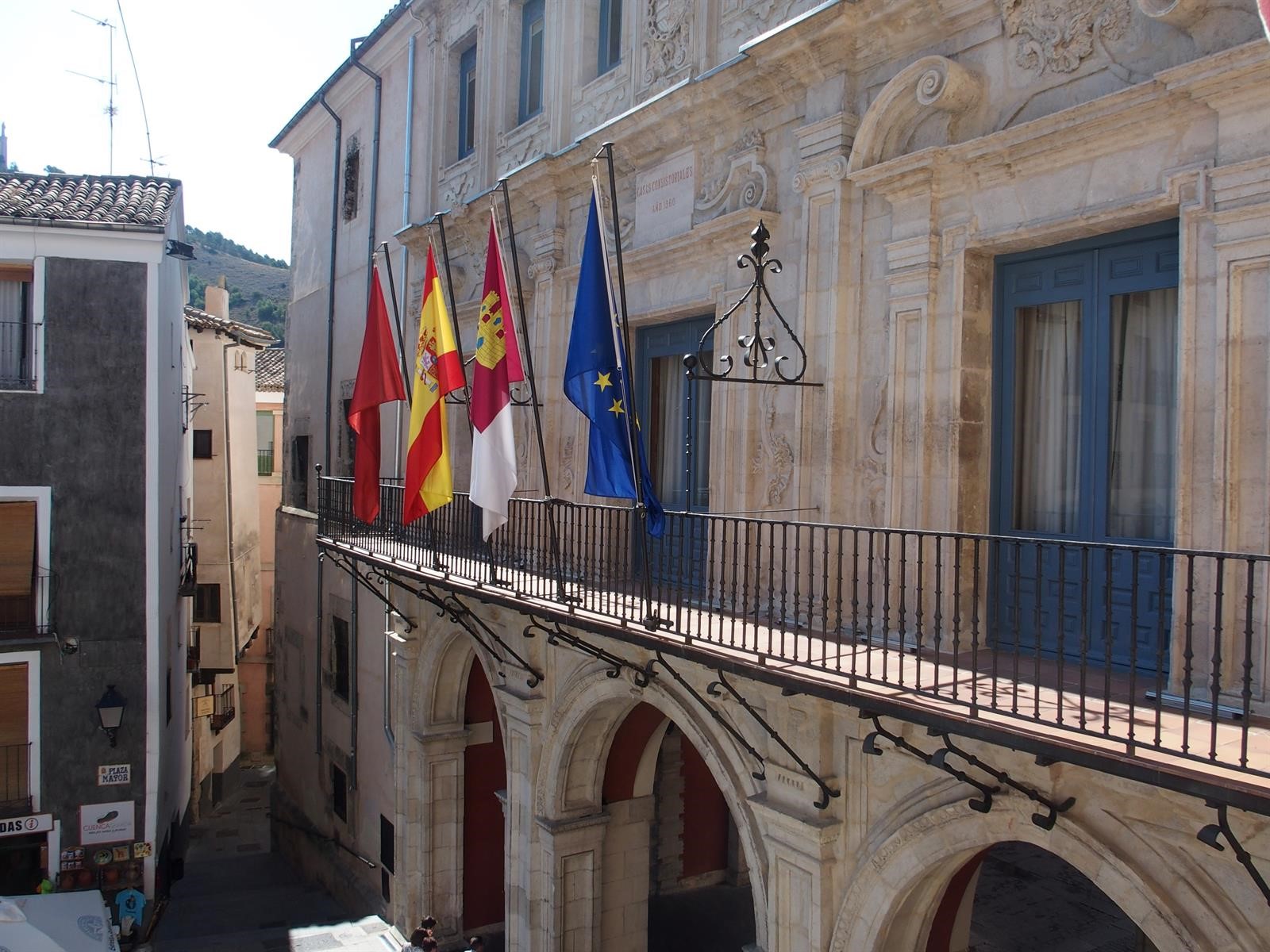 Fachada del Ayuntamiento de Cuenca.