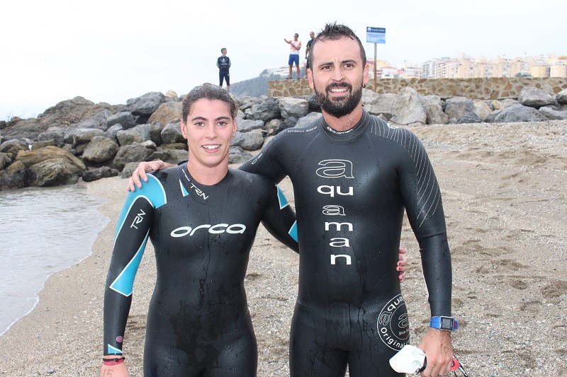 Ana Mancera y Santiago Rojas, del CN Master Torrijos.