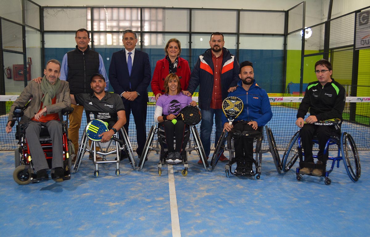 Presentación del IV Open "Aspaym Toledo"