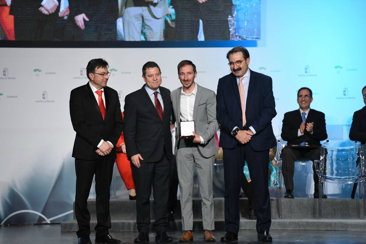 Entrega de premios en el Día Mundial de la Salud.