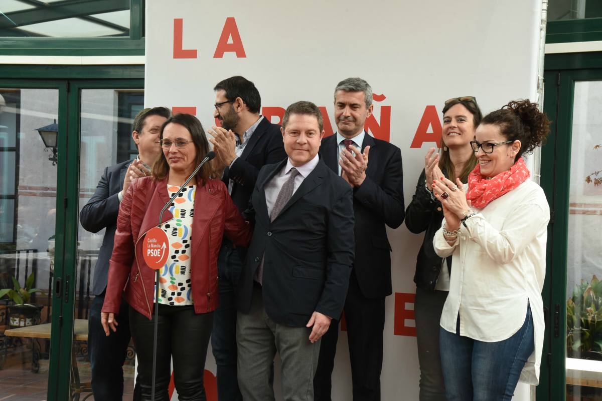 Acto con militantes y simpatizantes del PSOE de Mora.