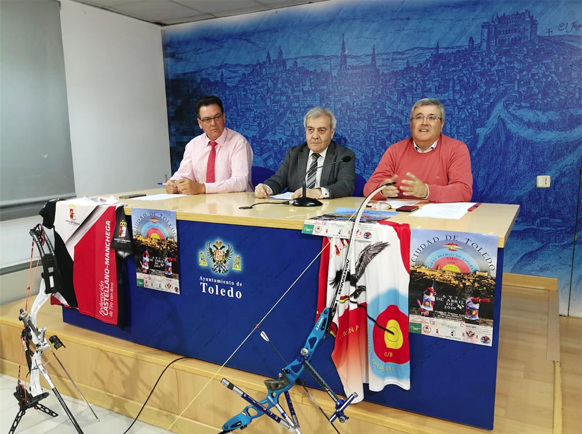 Presentación del primer Torneo Ciudad de Toledo de tiro con arco