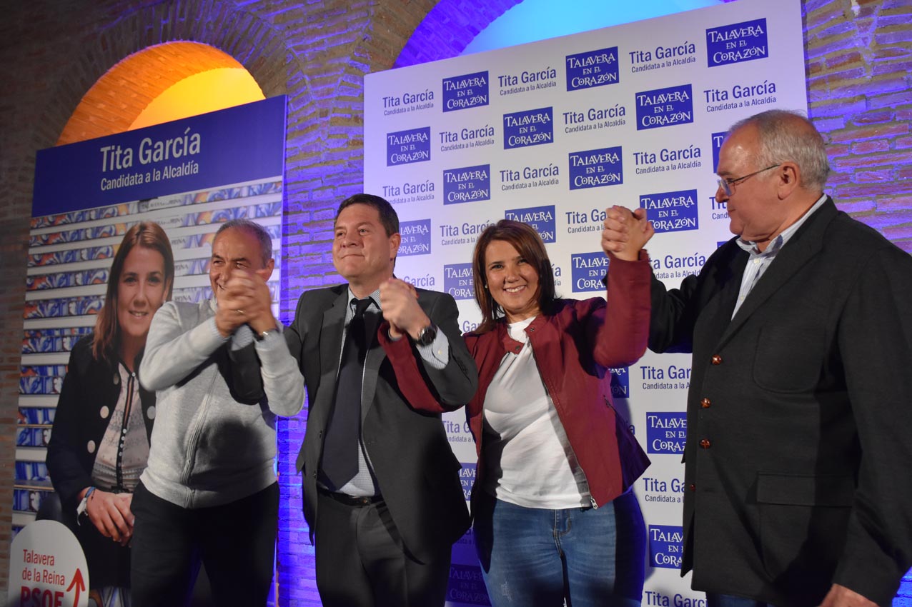 Presentación de la candidatura de Tita García a la Alcaldía de Talavera.