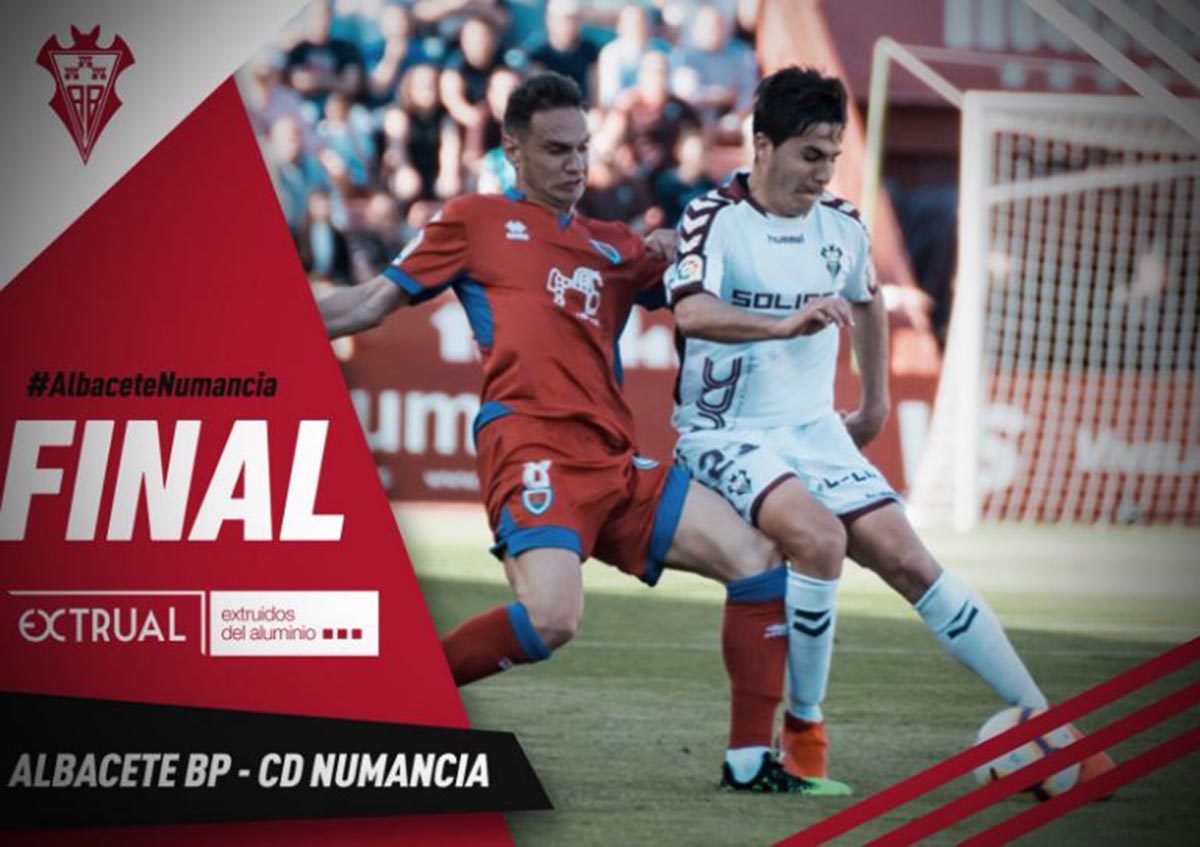 El Albacete se dejó dos puntos en casa contra el Numancia