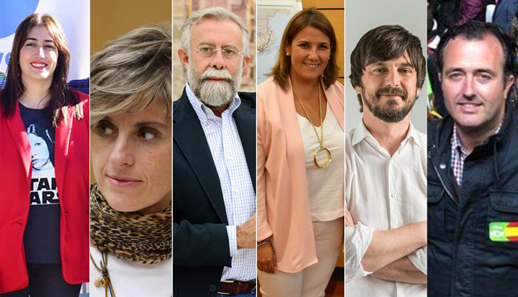 Sonsoles Arnao, Susana Hernández, Jaime Ramos, Tita García Élez, Sergio Ortiz y David Moreno.