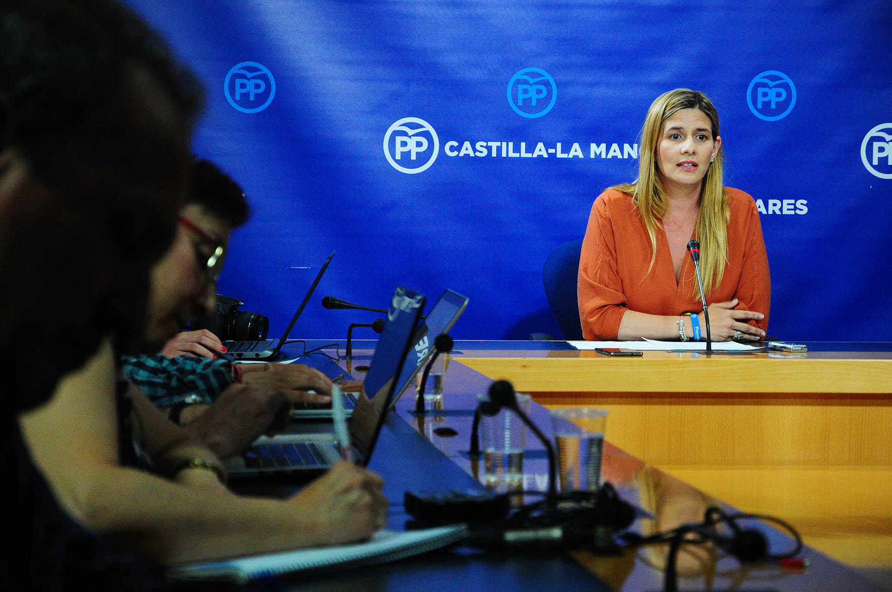 Núñez La secretaria general del PP de Castilla-La Mancha, Carolina Agudo.