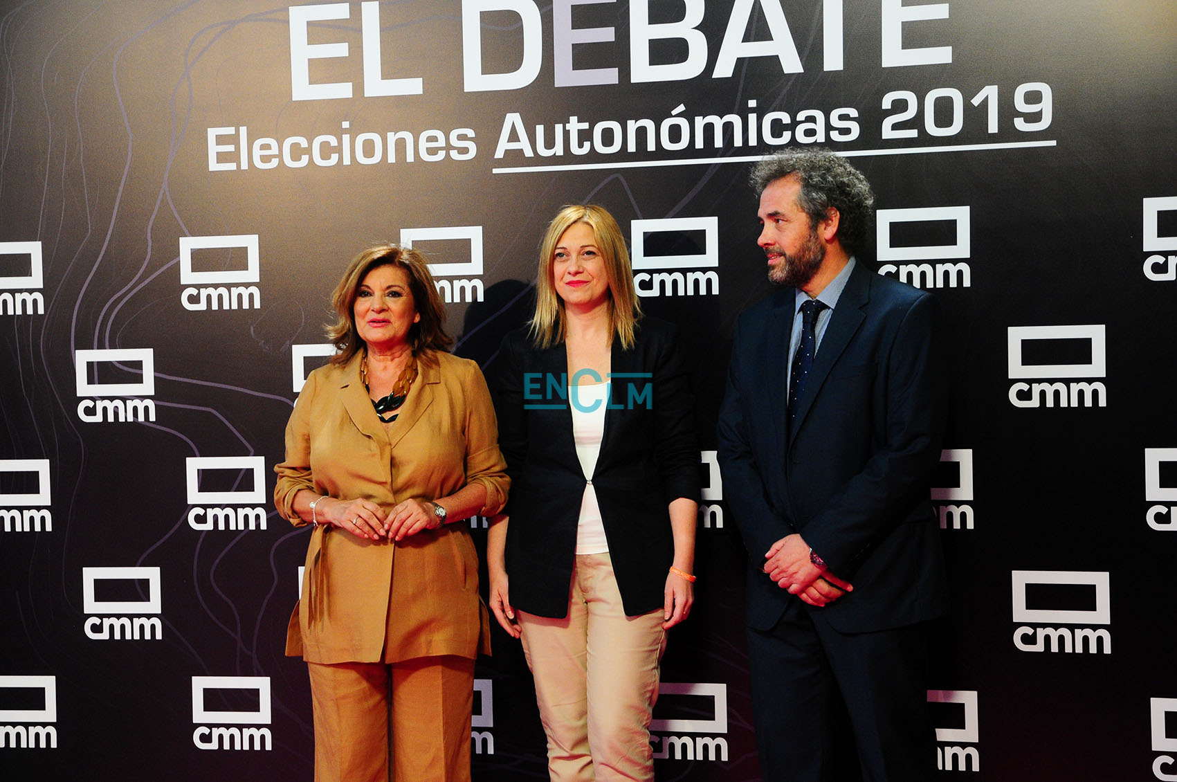 ciudadanos Carmen Picazo, en el centro, junto con Carmen Amores y Jesús Espada.