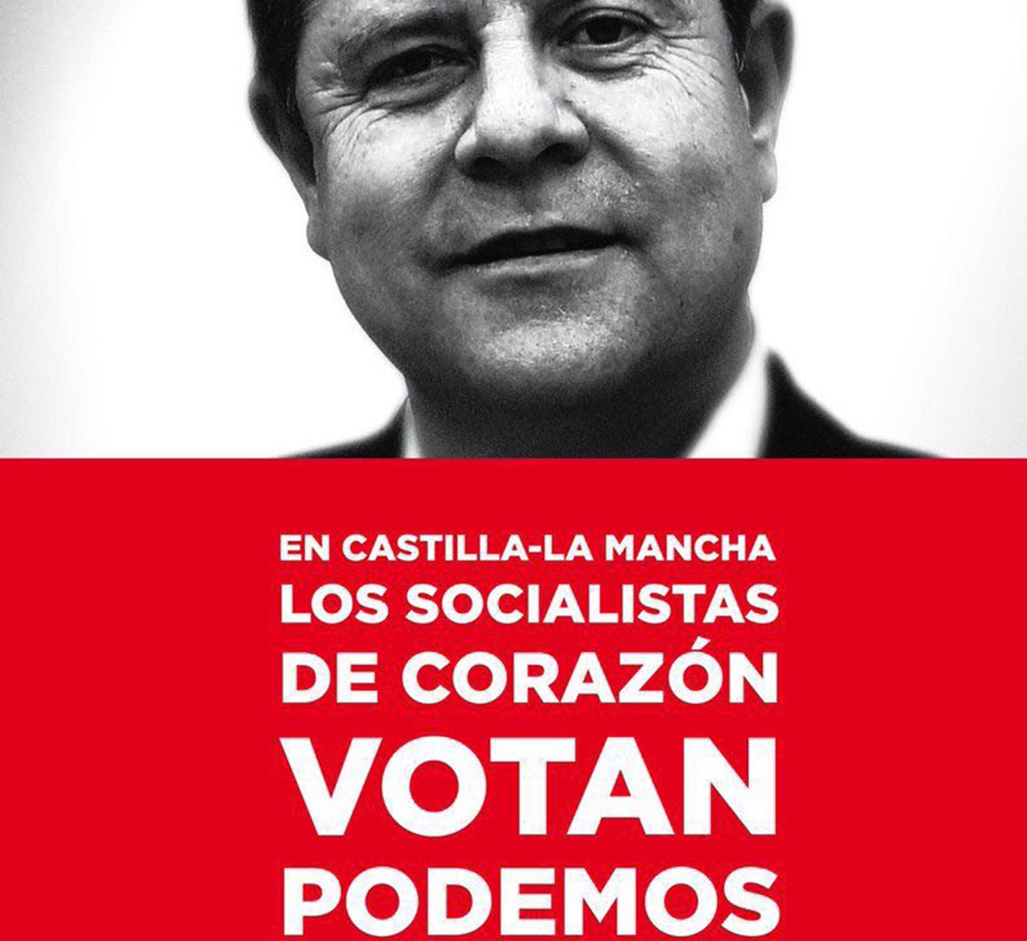 Cartel de la campaña de Unidas Podemos