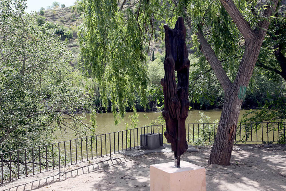 Museo al aire libre en la senda ecológica de Toledo.