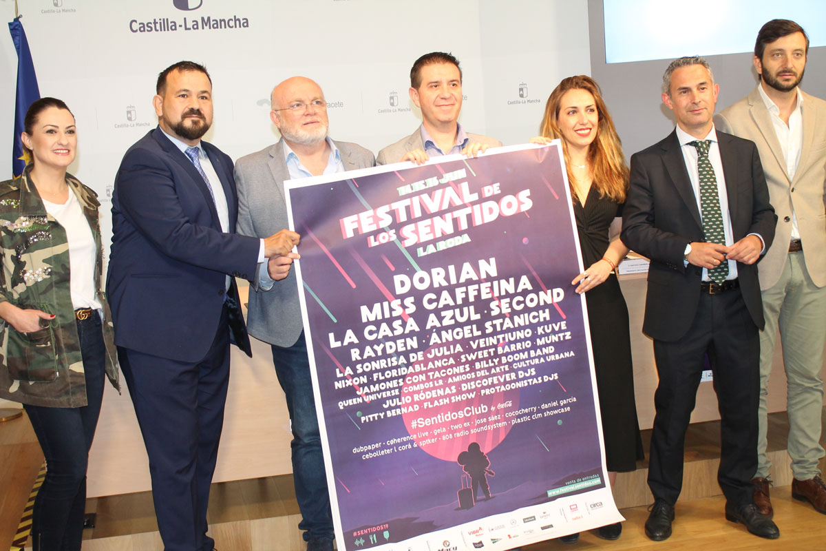 Presentación del Festival de los Sentidos de La Roda.