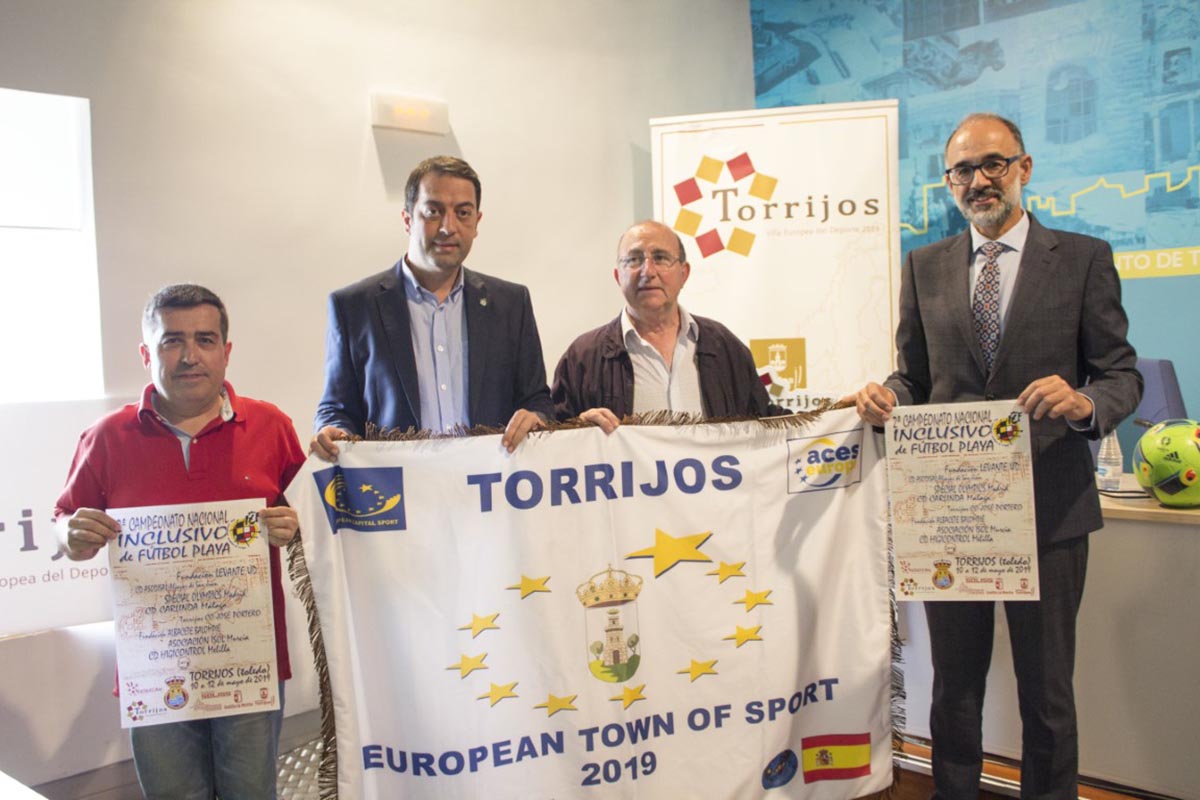 Torrijos, la capital del fútbol playa inclusivo al acoger el II Campeonato Nacional