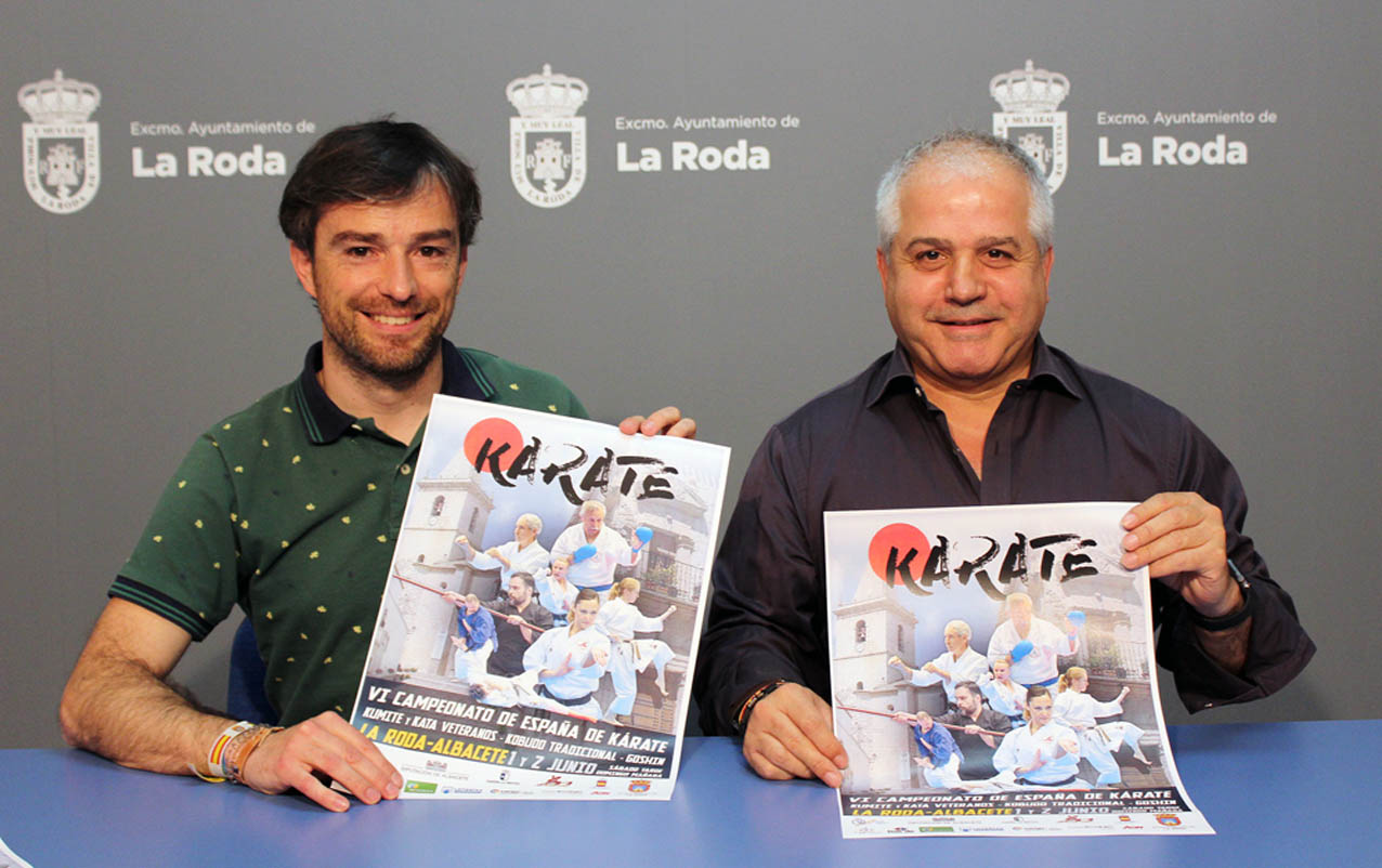 Presentación del VI Campeonato de España de Kárate tradicional y de veteranos.