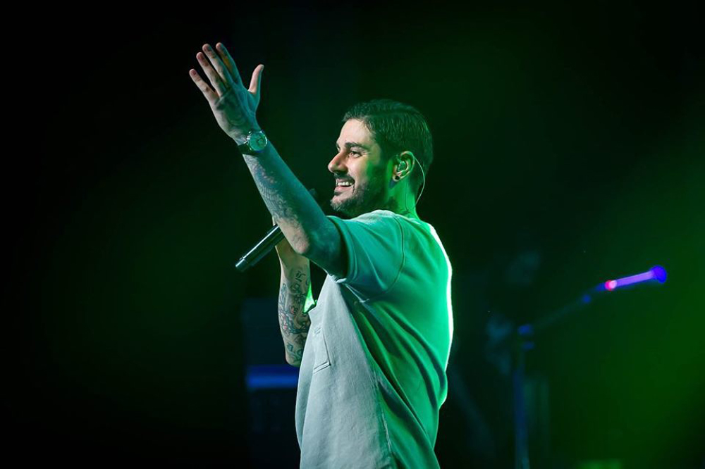 Melendi en concierto.