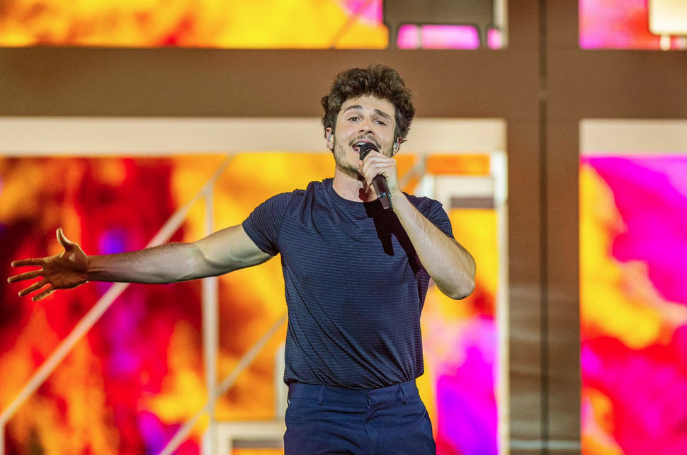 Miki, representante de España en Eurovisión. Foto: @UniversalSpain