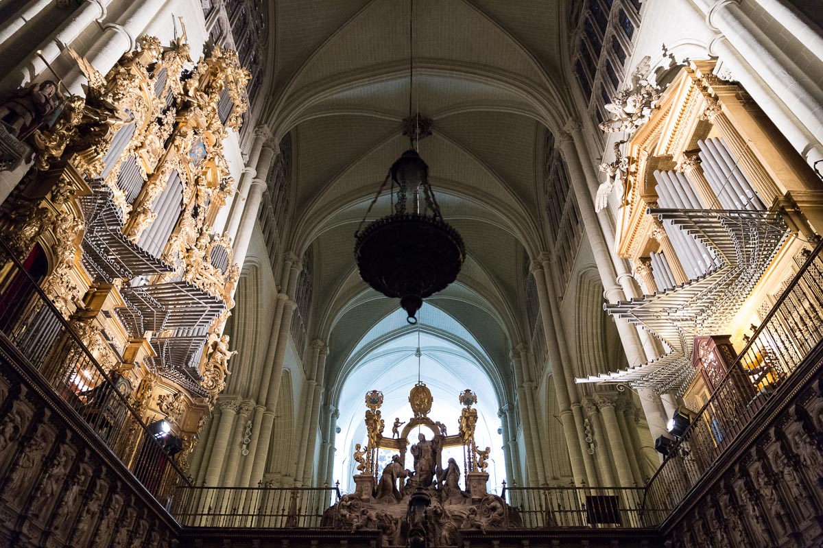 Órganos de la Catedral de Toledo.