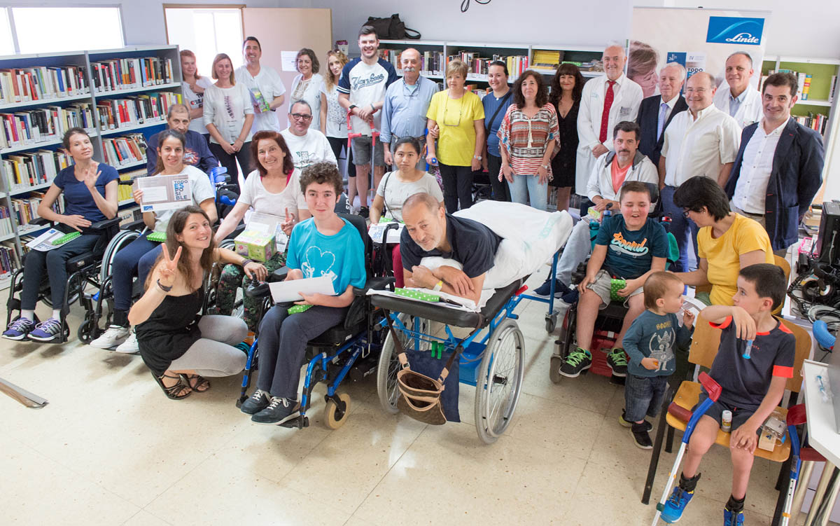 Entrega de premios del concurso literario del Hospital Nacional de Parapléjicos.