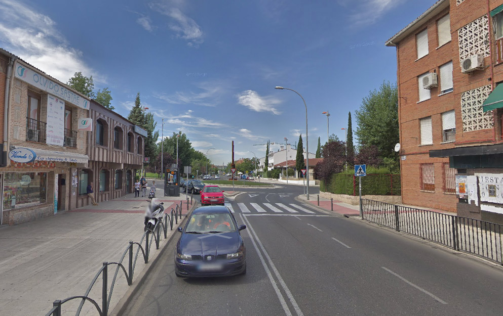 Calle Alberche del Polígono de Toledo. Foto: Google Maps