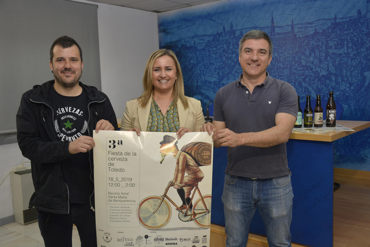 Presentación de la tercera edición de la Fiesta de la Cerveza de Toledo.