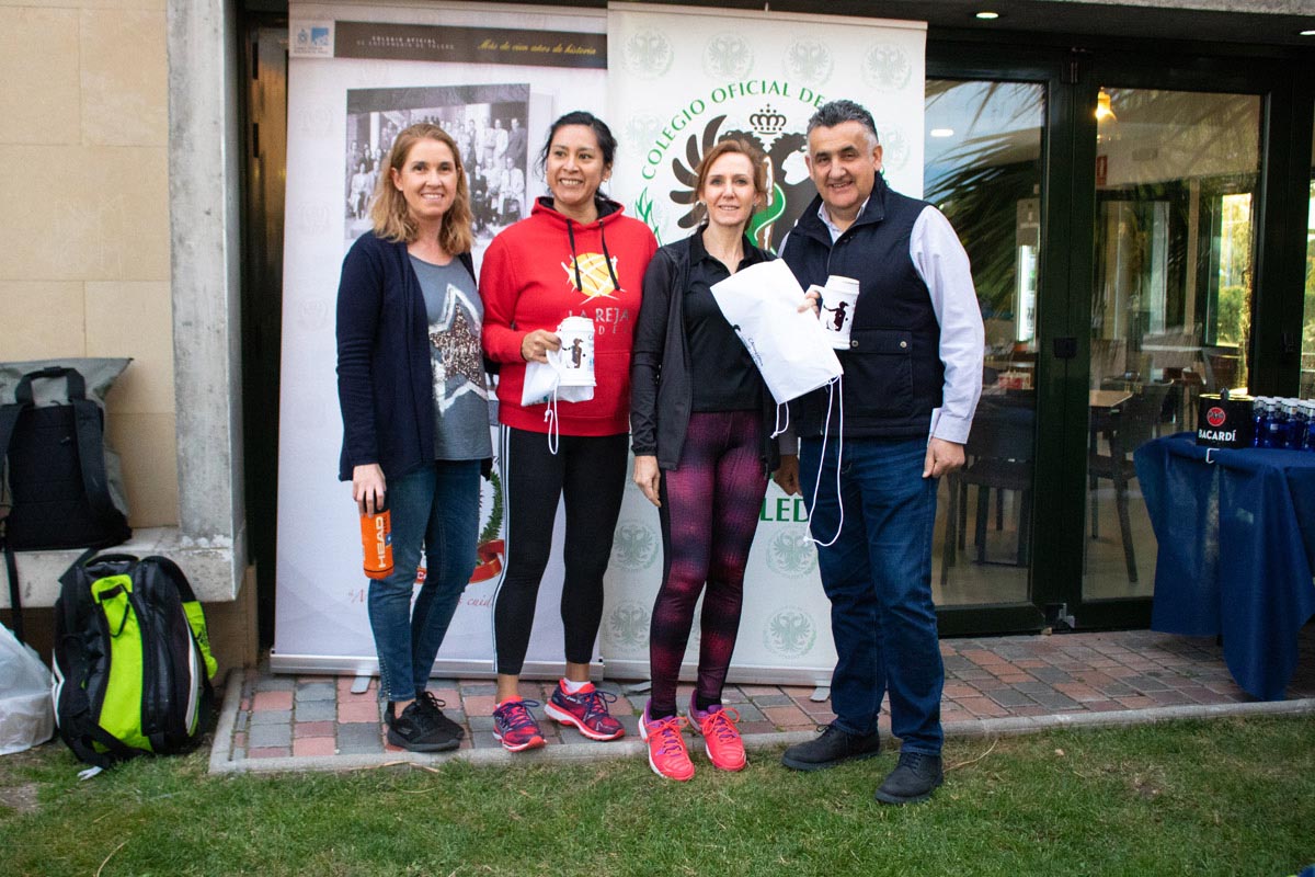 Algunos de los mejores del Torneo de Pádel de los Colegios de Médicos y Enfermería