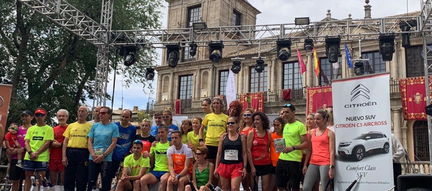 Los atletas de la carrera del Corpus de Toledo