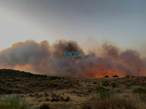 Ola de incendios en Castilla-La Mancha