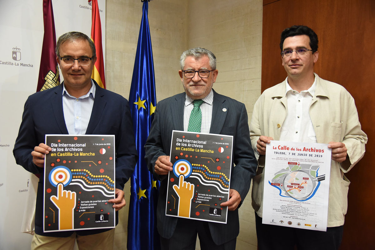 Presentación de la celebración en CLM del Día Internacional de los Archivos.