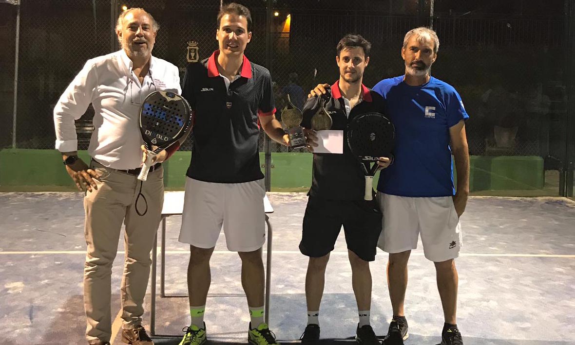 David Leal y Javier "Chicho" Rodríguez, campeones regionales de pádel