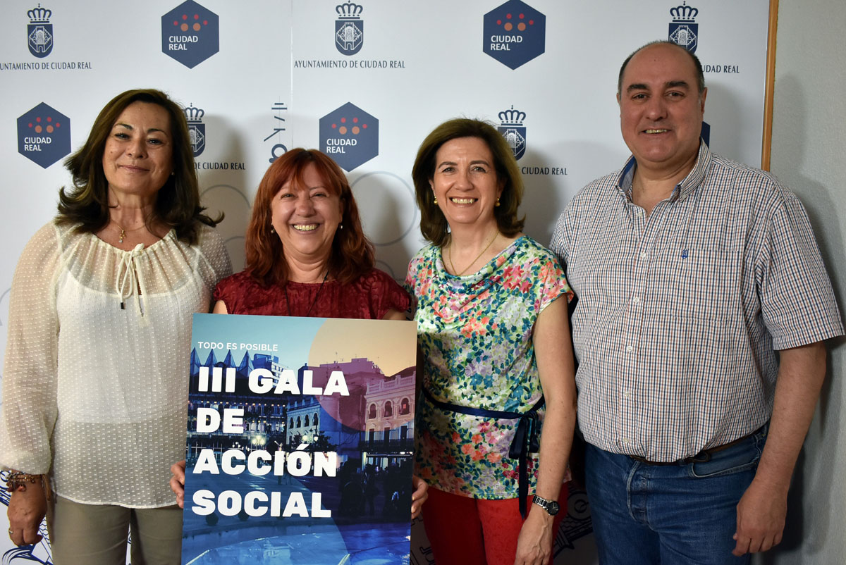 Presentación de la III Gala de Acción Social de Ciudad Real.