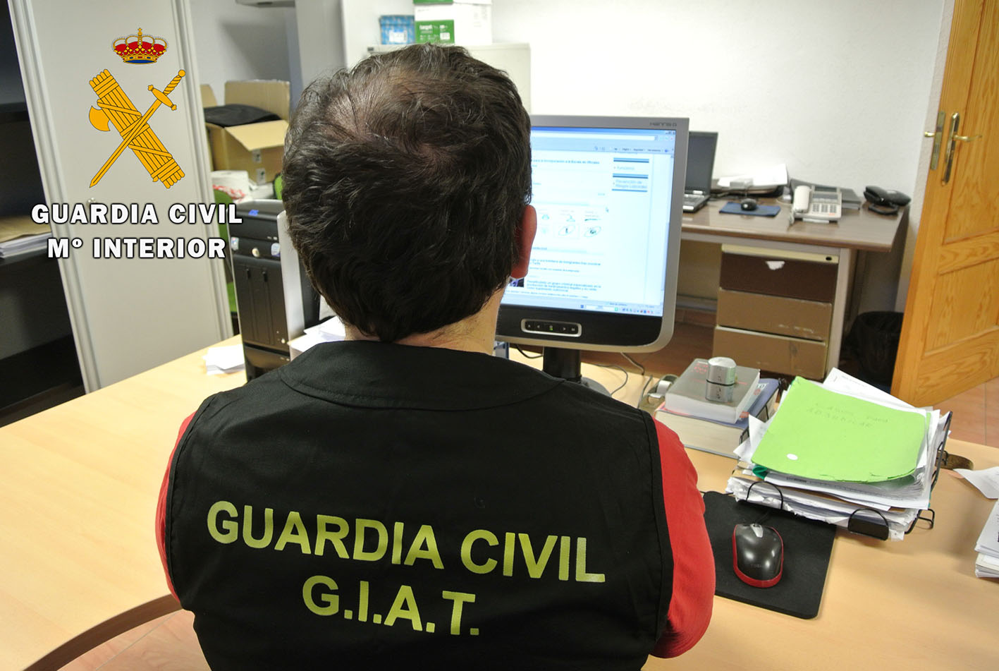Imagen de archivo de un guardia civil de la Agrupación de Tráfico.
